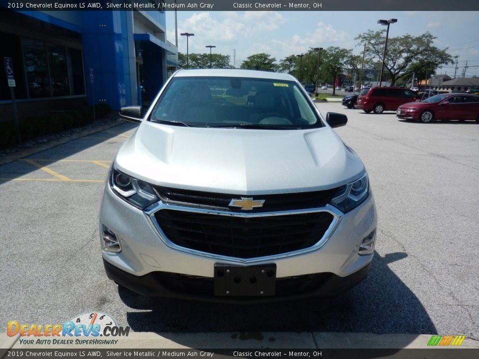 2019 Chevrolet Equinox LS AWD Silver Ice Metallic / Medium Ash Gray Photo #2