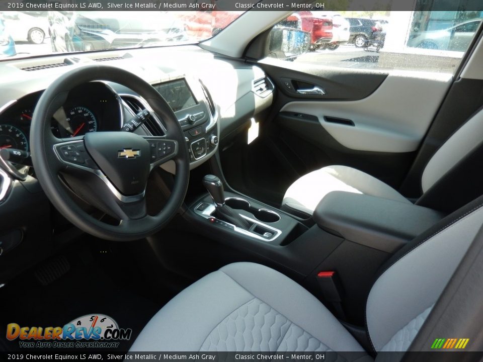 2019 Chevrolet Equinox LS AWD Silver Ice Metallic / Medium Ash Gray Photo #6