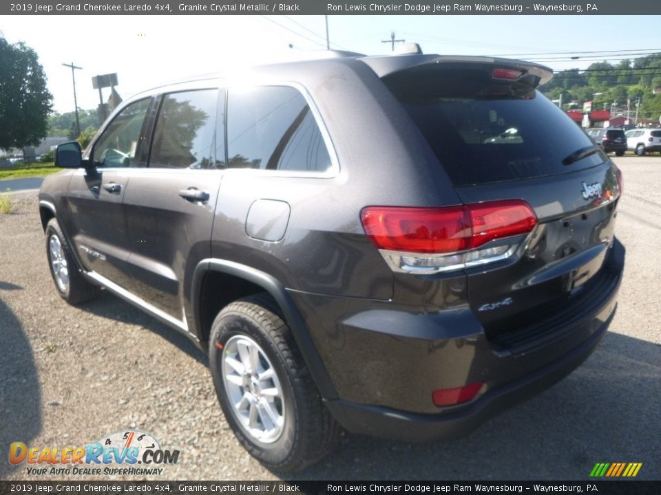 2019 Jeep Grand Cherokee Laredo 4x4 Granite Crystal Metallic / Black Photo #4