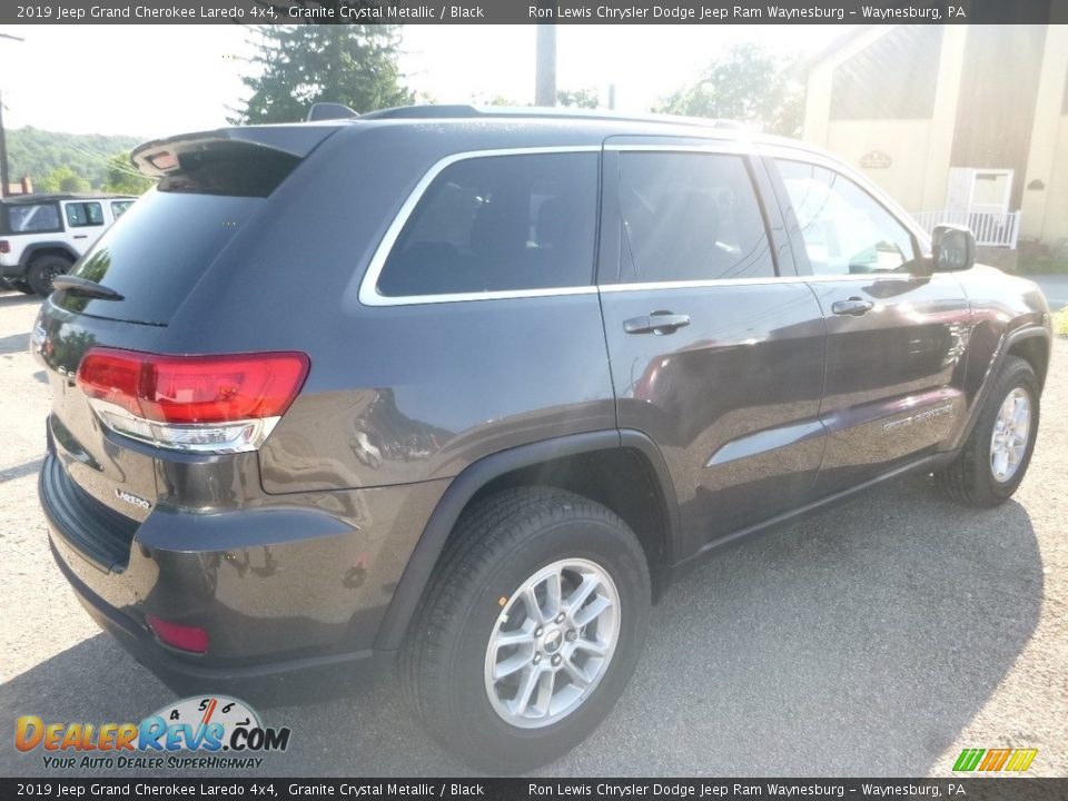 2019 Jeep Grand Cherokee Laredo 4x4 Granite Crystal Metallic / Black Photo #6