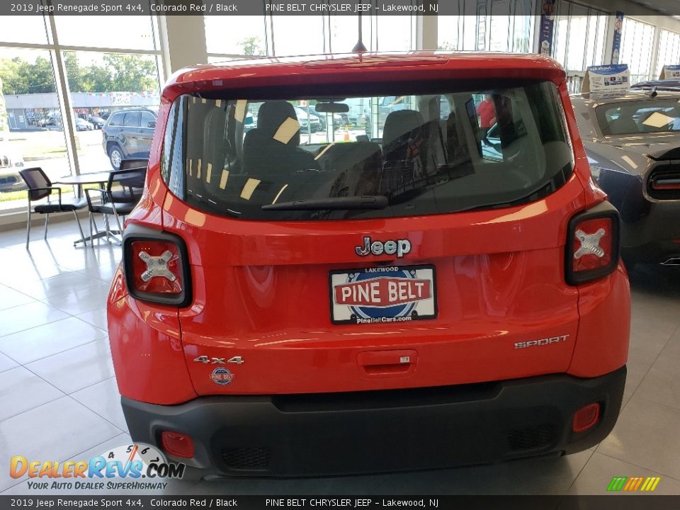 2019 Jeep Renegade Sport 4x4 Colorado Red / Black Photo #5