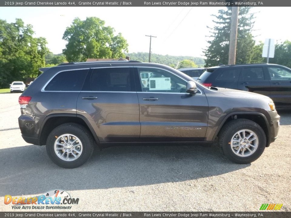 2019 Jeep Grand Cherokee Laredo 4x4 Granite Crystal Metallic / Black Photo #7