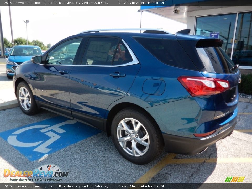 2019 Chevrolet Equinox LT Pacific Blue Metallic / Medium Ash Gray Photo #5
