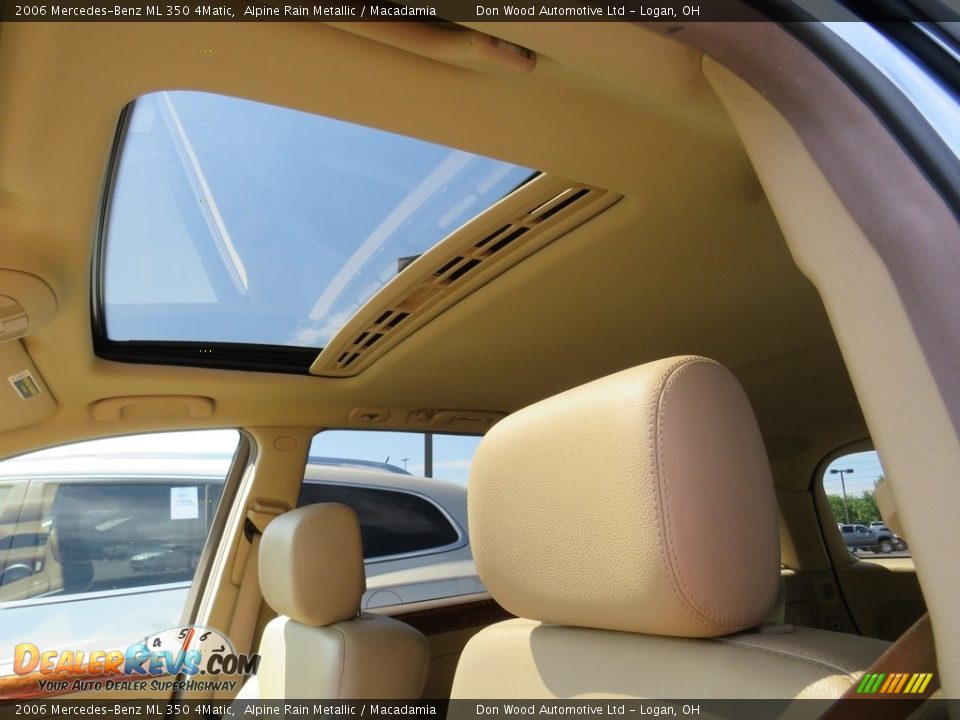 2006 Mercedes-Benz ML 350 4Matic Alpine Rain Metallic / Macadamia Photo #2