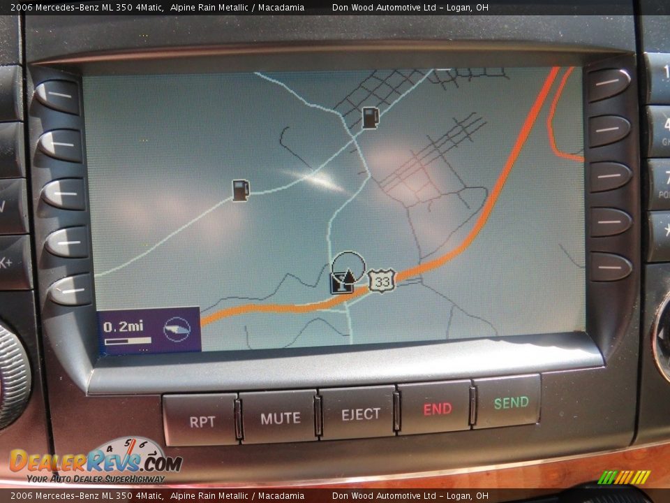 2006 Mercedes-Benz ML 350 4Matic Alpine Rain Metallic / Macadamia Photo #3