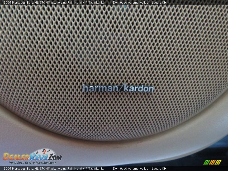 2006 Mercedes-Benz ML 350 4Matic Alpine Rain Metallic / Macadamia Photo #4