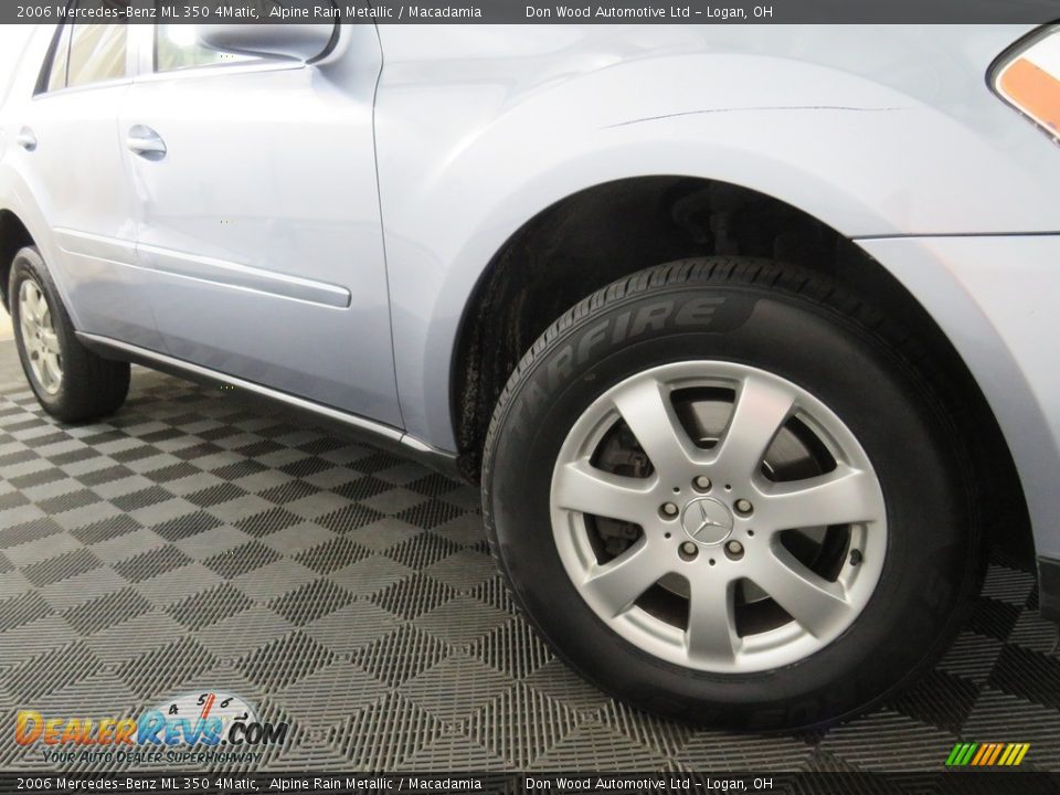 2006 Mercedes-Benz ML 350 4Matic Alpine Rain Metallic / Macadamia Photo #6
