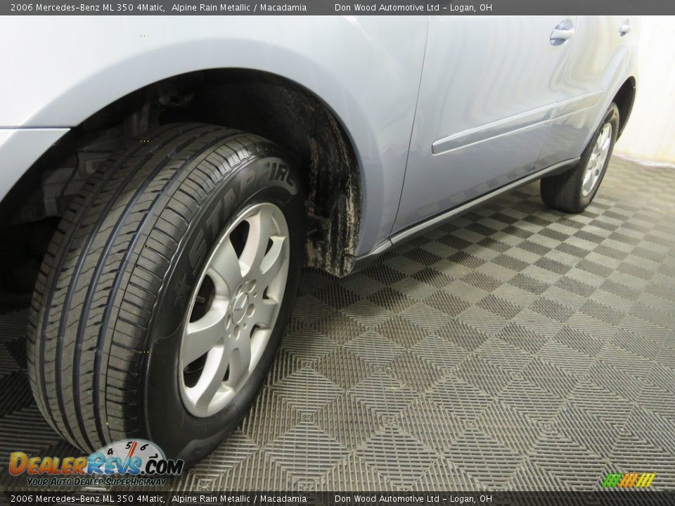 2006 Mercedes-Benz ML 350 4Matic Alpine Rain Metallic / Macadamia Photo #12