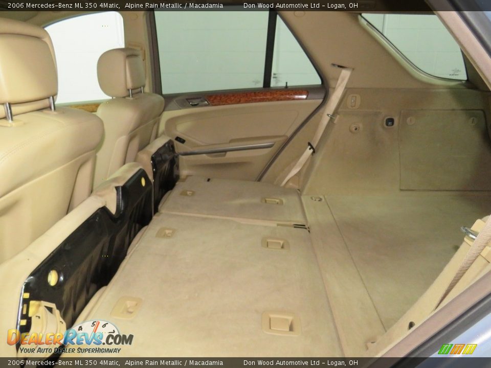 2006 Mercedes-Benz ML 350 4Matic Alpine Rain Metallic / Macadamia Photo #16