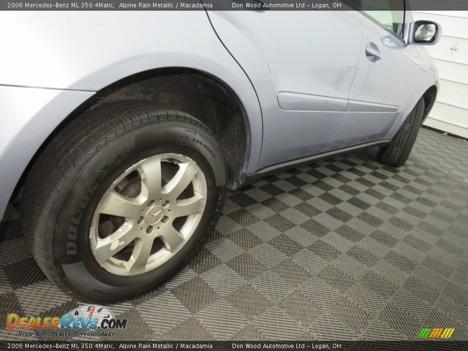 2006 Mercedes-Benz ML 350 4Matic Alpine Rain Metallic / Macadamia Photo #19