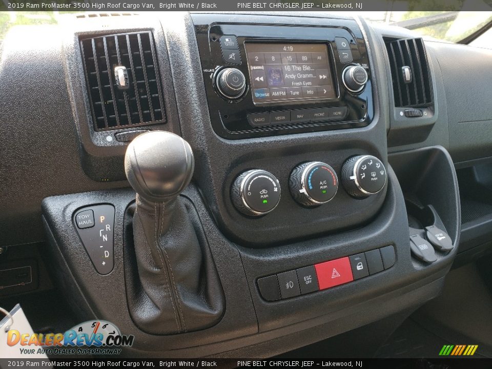 2019 Ram ProMaster 3500 High Roof Cargo Van Bright White / Black Photo #9