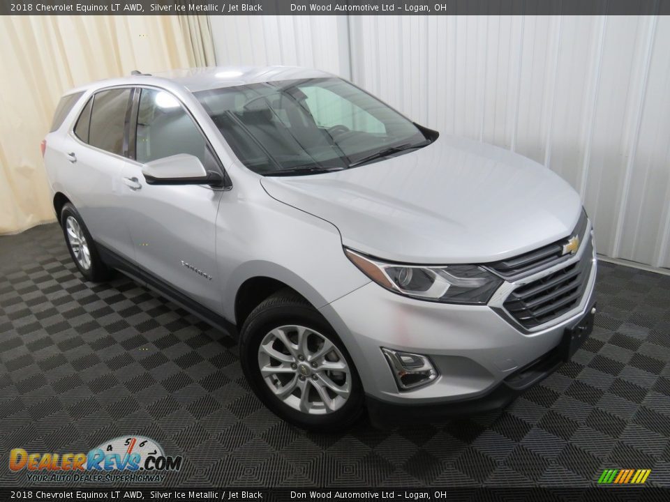 2018 Chevrolet Equinox LT AWD Silver Ice Metallic / Jet Black Photo #5