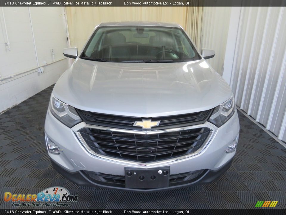 2018 Chevrolet Equinox LT AWD Silver Ice Metallic / Jet Black Photo #6