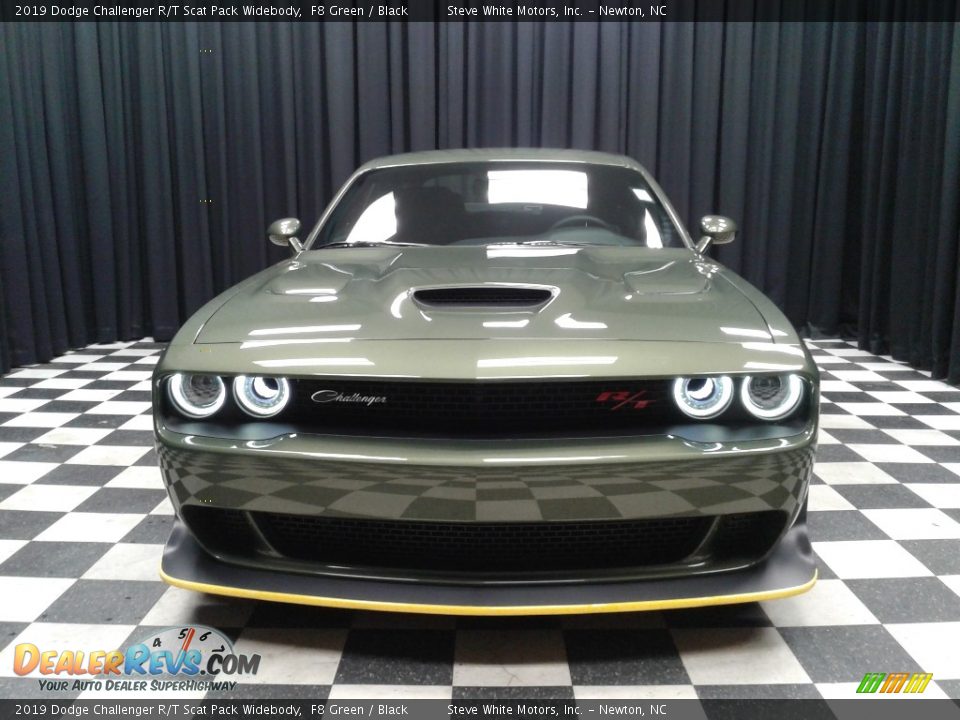 2019 Dodge Challenger R/T Scat Pack Widebody F8 Green / Black Photo #3