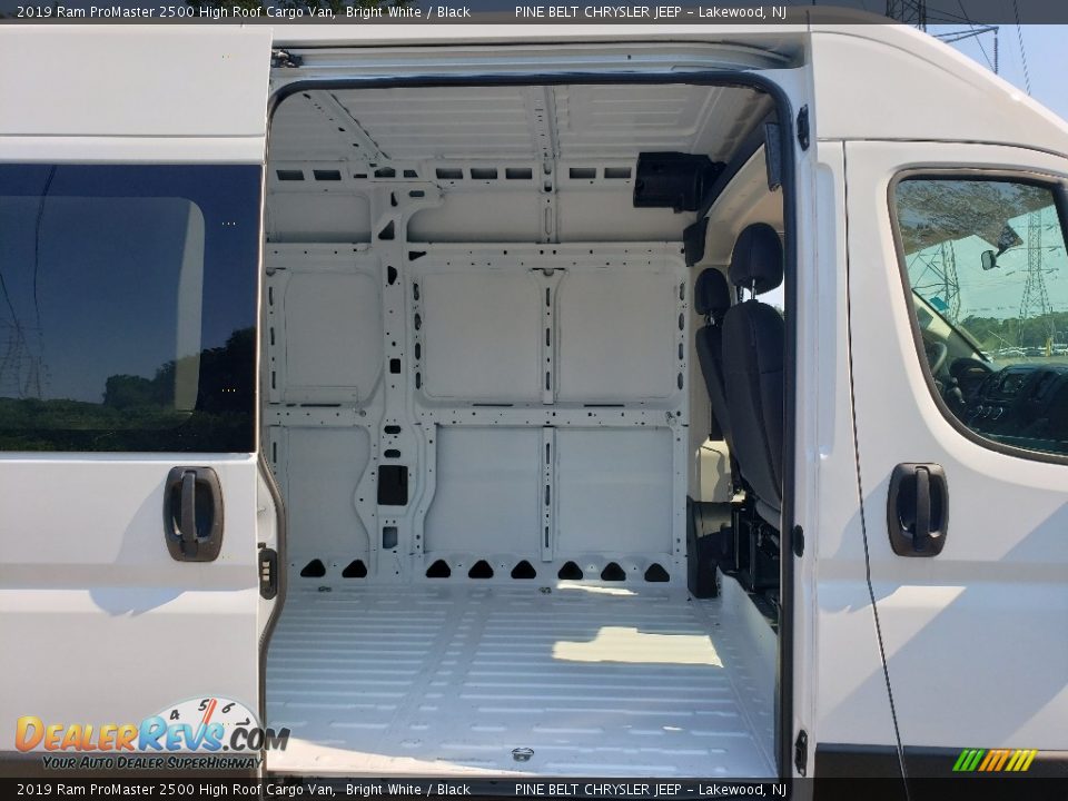 2019 Ram ProMaster 2500 High Roof Cargo Van Bright White / Black Photo #8
