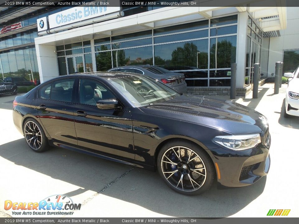 2019 BMW M5 Competition Azurite Black Metallic / Black Photo #1