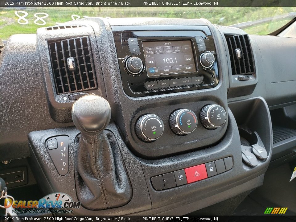 2019 Ram ProMaster 2500 High Roof Cargo Van Bright White / Black Photo #9