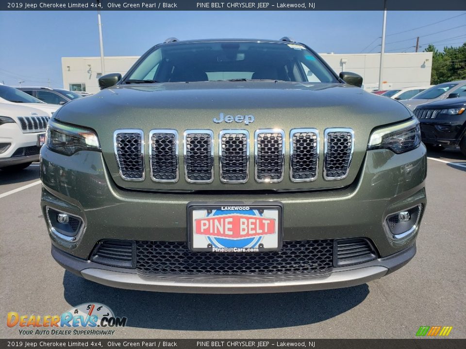 2019 Jeep Cherokee Limited 4x4 Olive Green Pearl / Black Photo #2