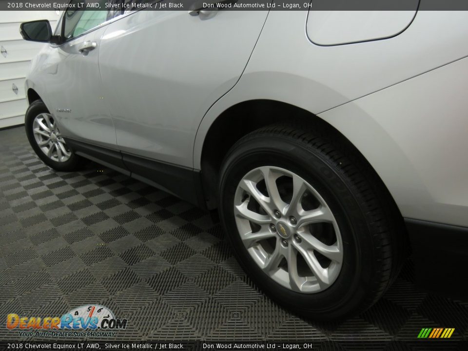 2018 Chevrolet Equinox LT AWD Silver Ice Metallic / Jet Black Photo #11