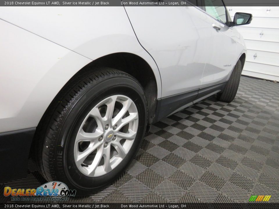 2018 Chevrolet Equinox LT AWD Silver Ice Metallic / Jet Black Photo #18