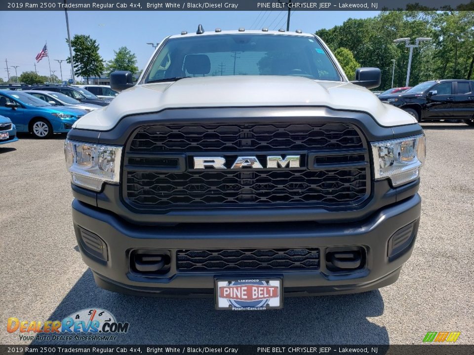 2019 Ram 2500 Tradesman Regular Cab 4x4 Bright White / Black/Diesel Gray Photo #2