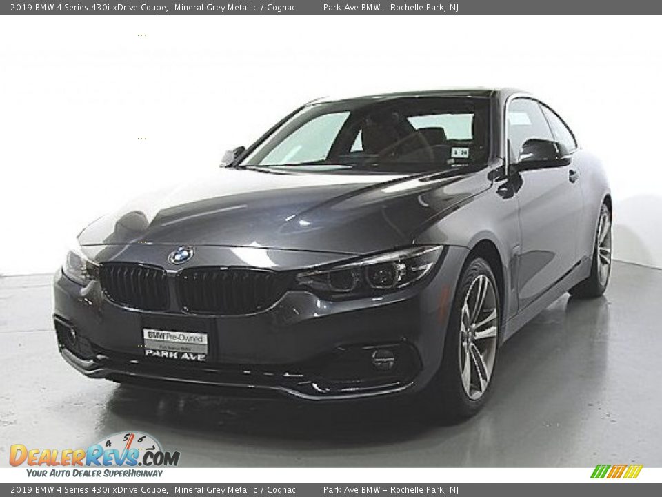2019 BMW 4 Series 430i xDrive Coupe Mineral Grey Metallic / Cognac Photo #1