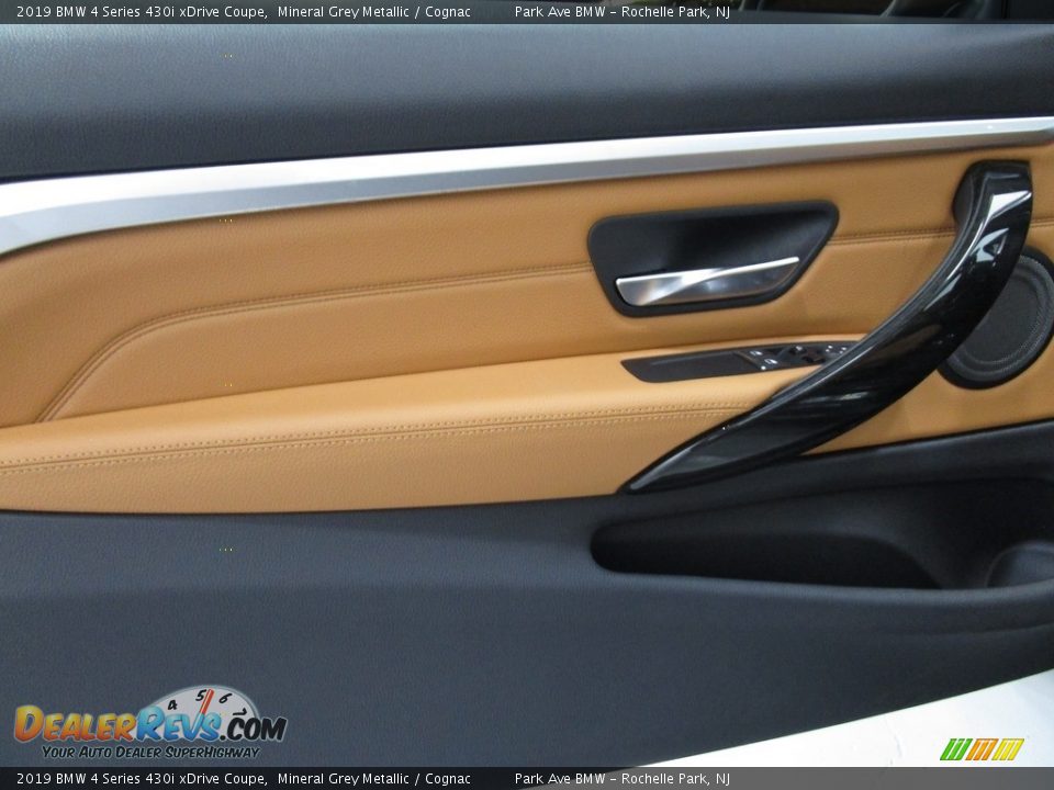 2019 BMW 4 Series 430i xDrive Coupe Mineral Grey Metallic / Cognac Photo #6