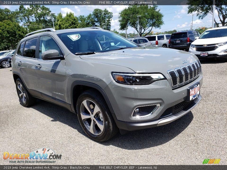 2019 Jeep Cherokee Limited 4x4 Sting-Gray / Black/Ski Grey Photo #1