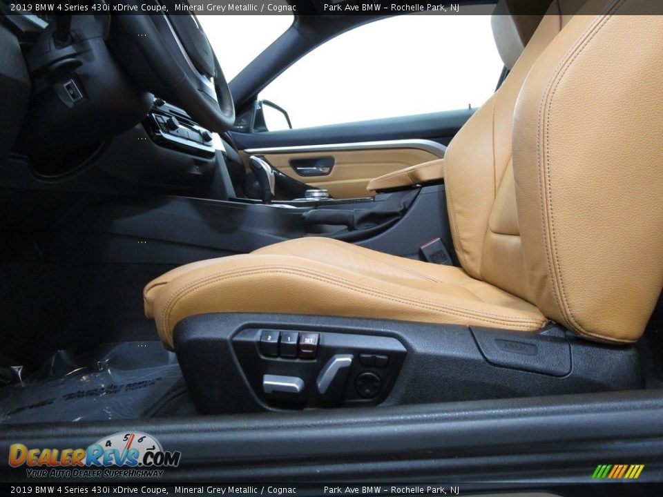 2019 BMW 4 Series 430i xDrive Coupe Mineral Grey Metallic / Cognac Photo #8