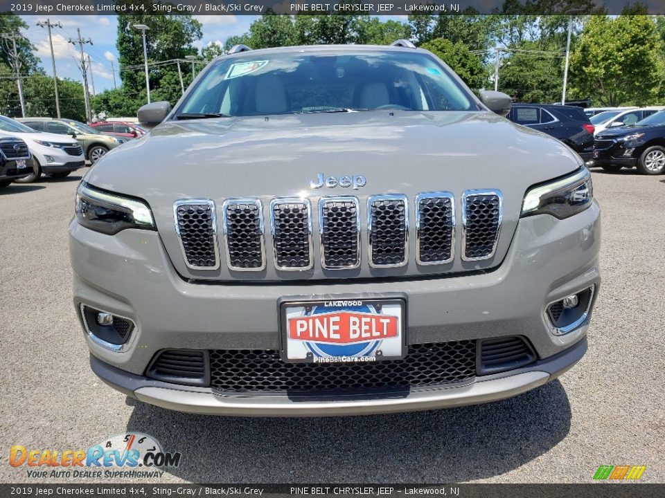 2019 Jeep Cherokee Limited 4x4 Sting-Gray / Black/Ski Grey Photo #2