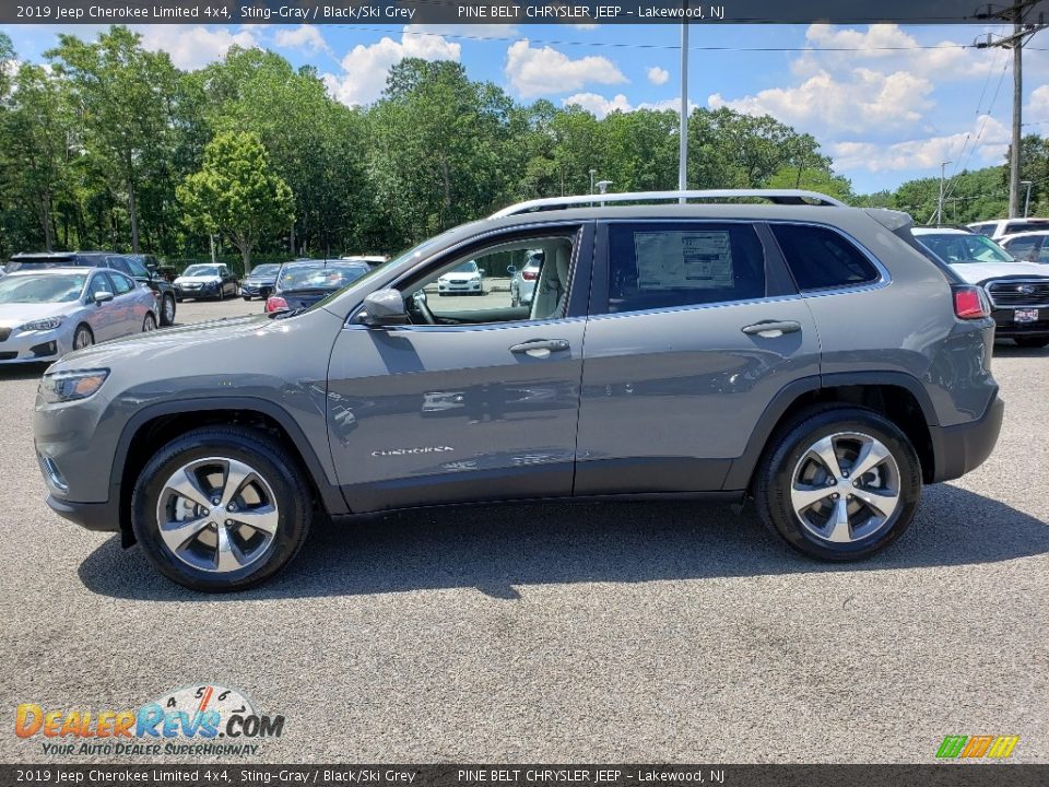 2019 Jeep Cherokee Limited 4x4 Sting-Gray / Black/Ski Grey Photo #3