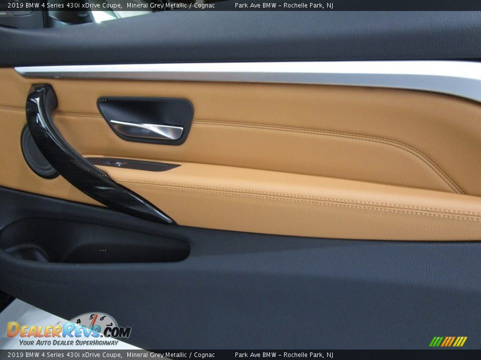 2019 BMW 4 Series 430i xDrive Coupe Mineral Grey Metallic / Cognac Photo #11