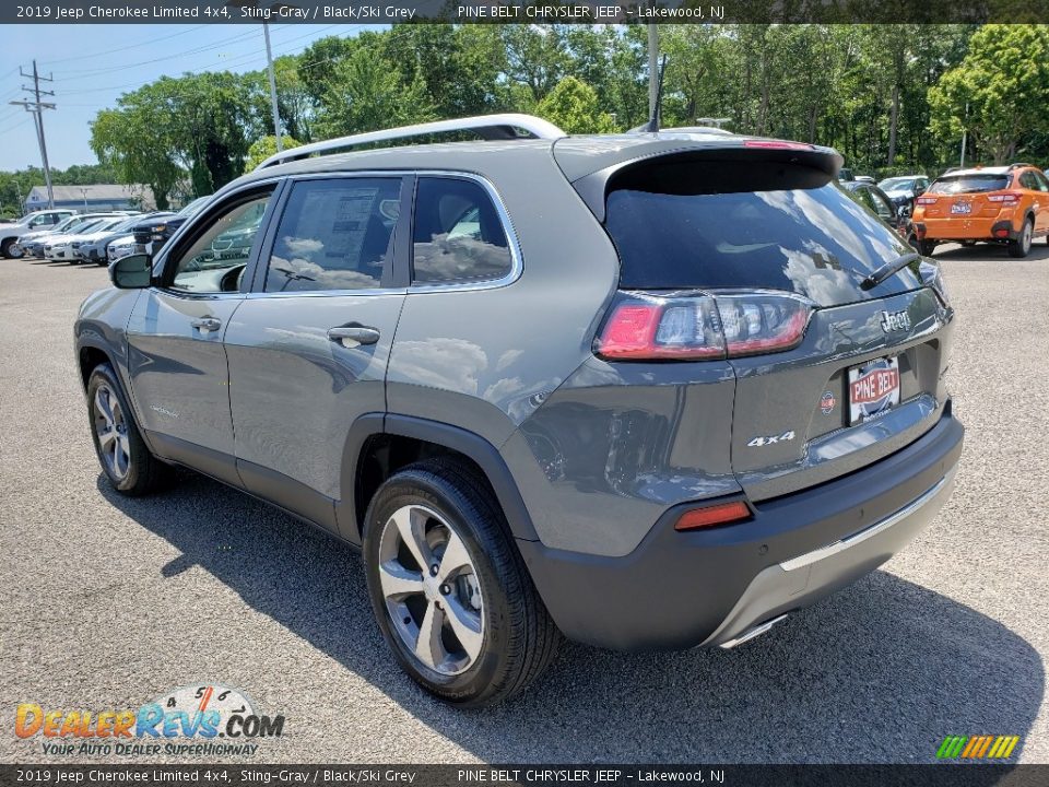 2019 Jeep Cherokee Limited 4x4 Sting-Gray / Black/Ski Grey Photo #4