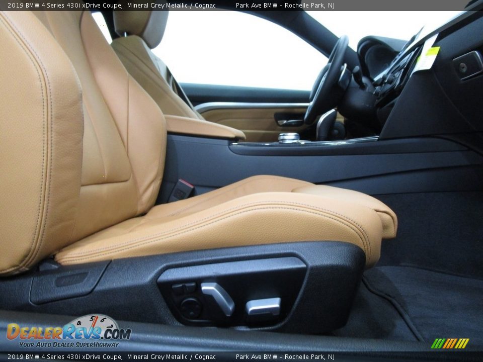 2019 BMW 4 Series 430i xDrive Coupe Mineral Grey Metallic / Cognac Photo #13