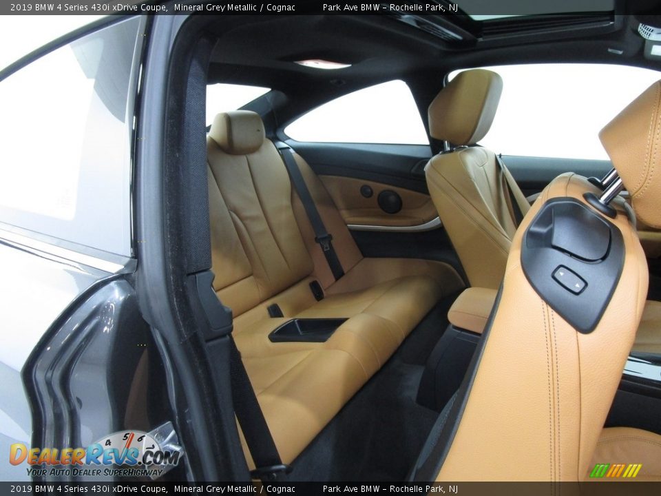 2019 BMW 4 Series 430i xDrive Coupe Mineral Grey Metallic / Cognac Photo #15