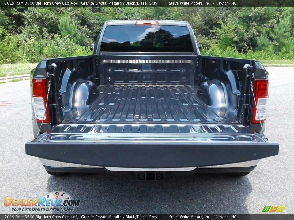 2019 Ram 3500 Big Horn Crew Cab 4x4 Granite Crystal Metallic / Black/Diesel Gray Photo #12