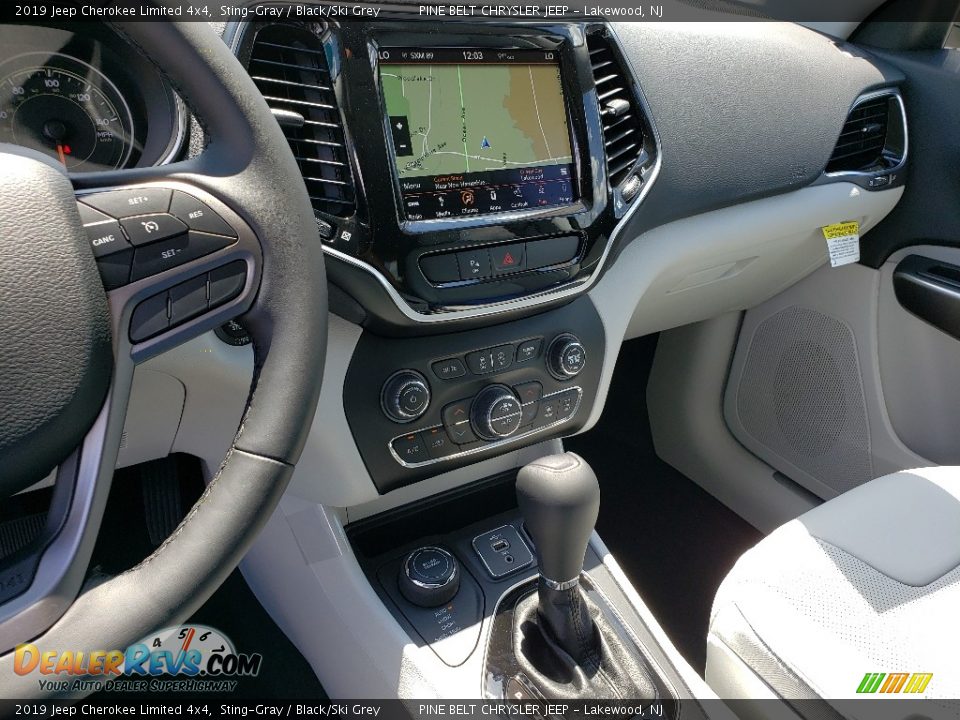 2019 Jeep Cherokee Limited 4x4 Sting-Gray / Black/Ski Grey Photo #10