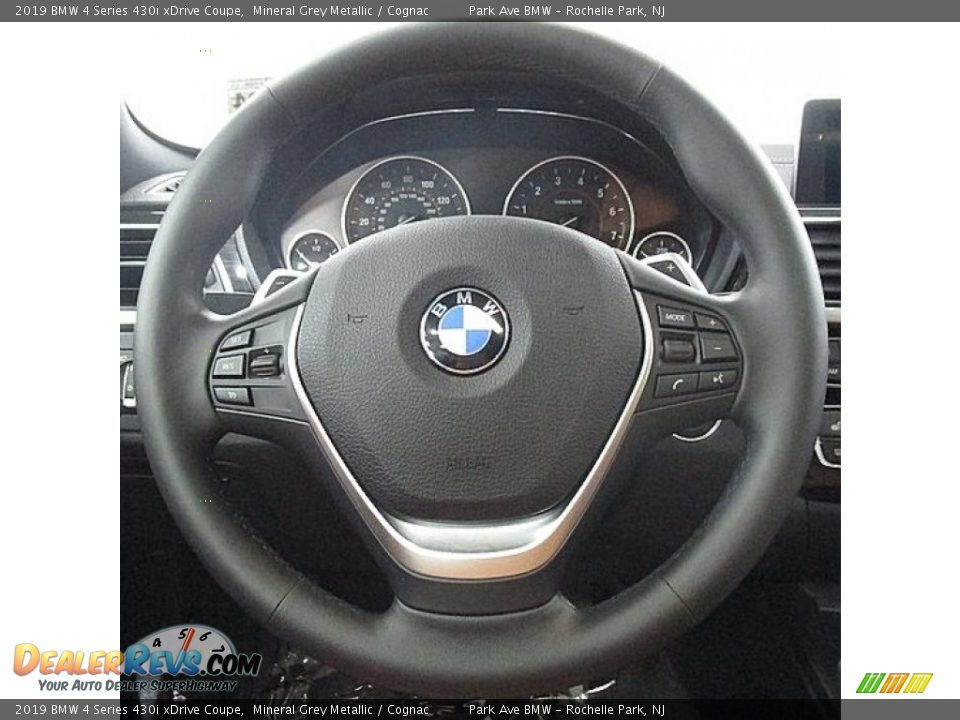 2019 BMW 4 Series 430i xDrive Coupe Mineral Grey Metallic / Cognac Photo #19