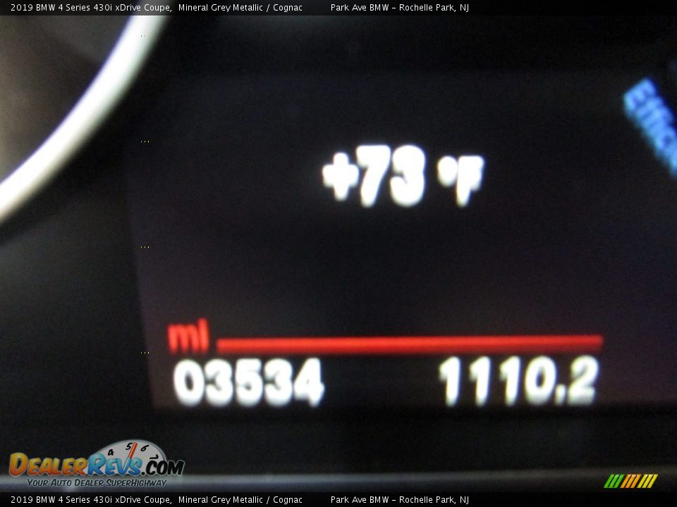 2019 BMW 4 Series 430i xDrive Coupe Mineral Grey Metallic / Cognac Photo #20