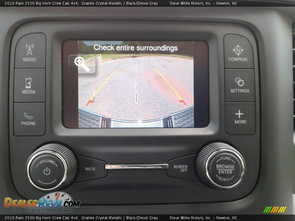 2019 Ram 3500 Big Horn Crew Cab 4x4 Granite Crystal Metallic / Black/Diesel Gray Photo #20