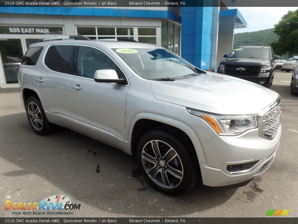 2019 GMC Acadia Denali AWD Quicksilver Metallic / Jet Black Photo #1