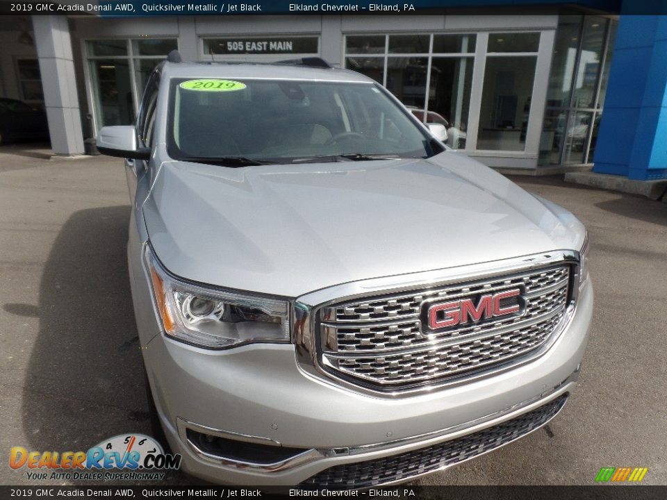 2019 GMC Acadia Denali AWD Quicksilver Metallic / Jet Black Photo #2