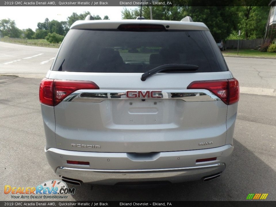 2019 GMC Acadia Denali AWD Quicksilver Metallic / Jet Black Photo #7