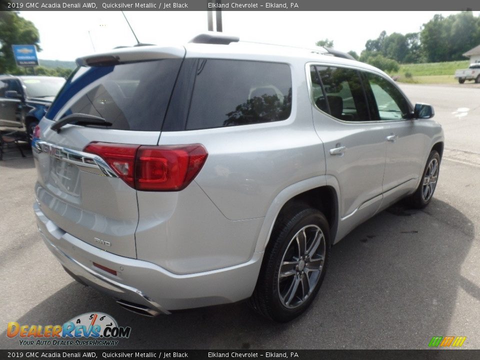 2019 GMC Acadia Denali AWD Quicksilver Metallic / Jet Black Photo #8