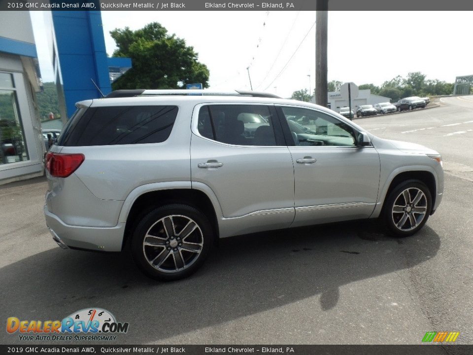 2019 GMC Acadia Denali AWD Quicksilver Metallic / Jet Black Photo #9