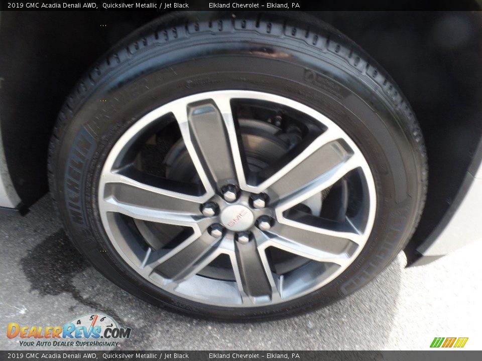 2019 GMC Acadia Denali AWD Quicksilver Metallic / Jet Black Photo #10