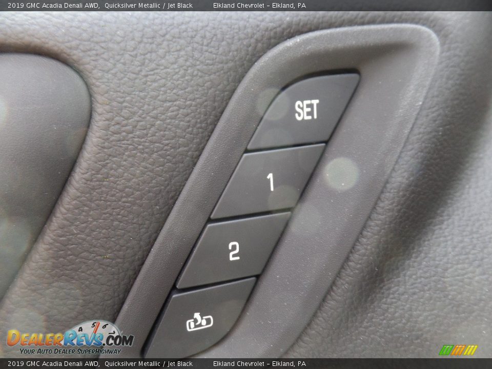 2019 GMC Acadia Denali AWD Quicksilver Metallic / Jet Black Photo #27