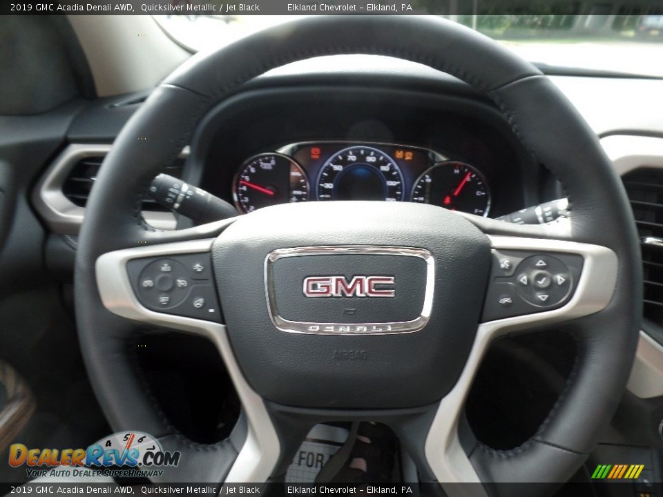 2019 GMC Acadia Denali AWD Quicksilver Metallic / Jet Black Photo #29