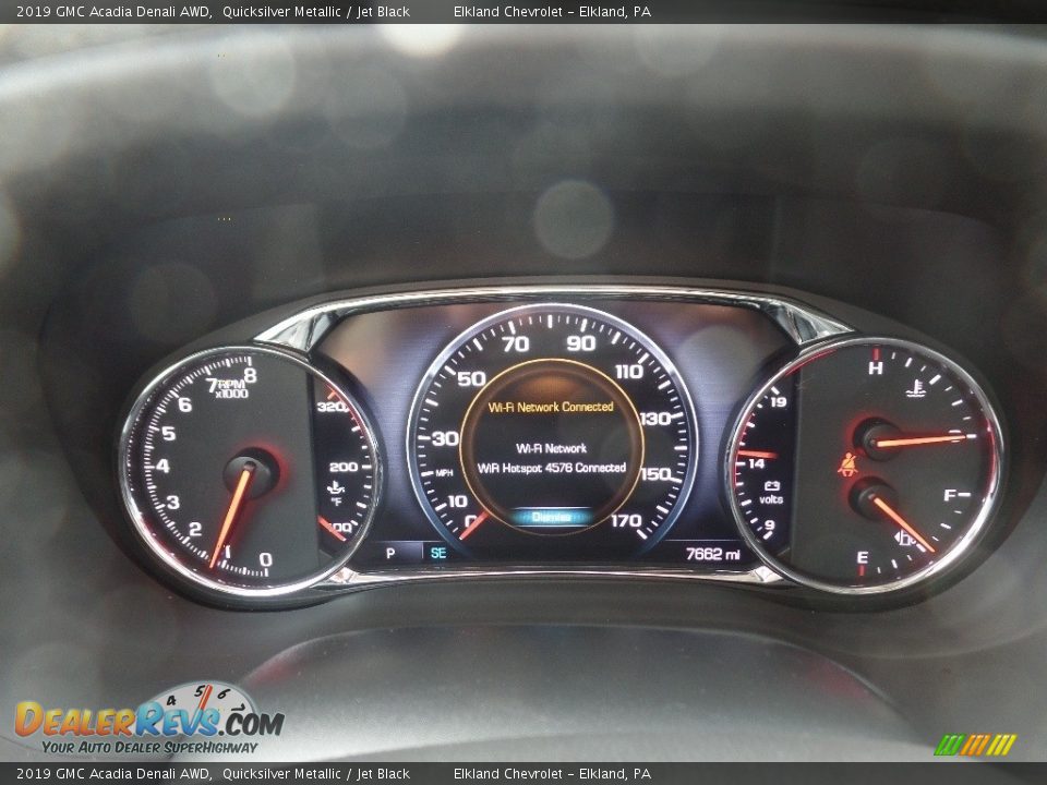 2019 GMC Acadia Denali AWD Quicksilver Metallic / Jet Black Photo #30