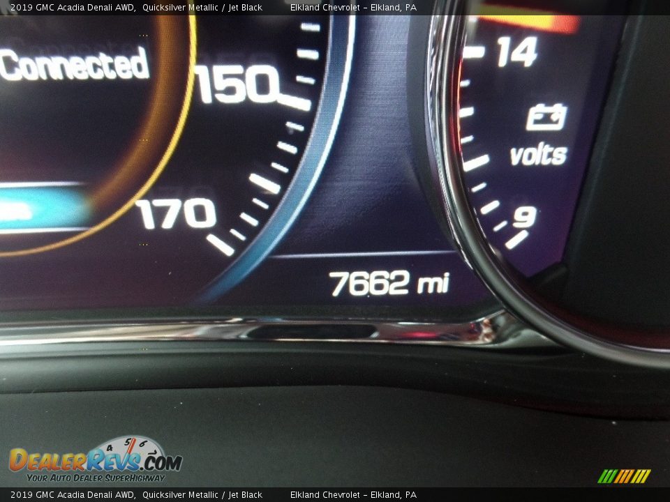 2019 GMC Acadia Denali AWD Quicksilver Metallic / Jet Black Photo #31